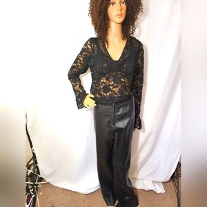 NWOT CAMI INTERNATIONAL Leather Pants